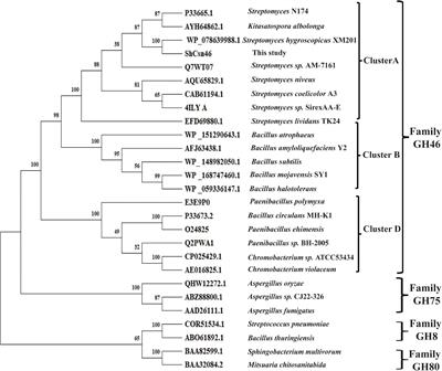 Overexpression and Biochemical Properties of a GH46 Chitosanase From Marine Streptomyces hygroscopicus R1 Suitable for Chitosan Oligosaccharides Preparation